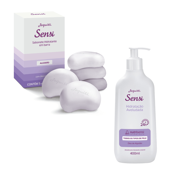 Kit Hidratante Corporal 400 ml + Sabonete 5 x 80g 1 un